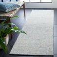 thumbnail image 2 of SAFAVIEH Metro Barnes Distressed Runner Rug, Blue/Ivory, 2'3" x 8', 2 of 8