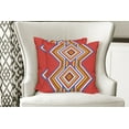 thumbnail image 4 of Ambesonne Tribal Throw Pillow Cover 2 Pack, Mosaic American, 20", Multicolor, 4 of 6