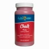 Hello Hobby Chalk Acrylic Paint, Ultra Matte, Ruby, 8 fl oz #40506