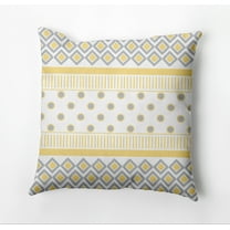 Simply Daisy Scrambled Prints Decorative Throw Pillow