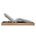 thumbnail image 3 of Pangea Home Mico Modern Style Acacia Wood Lounger in Gray/Natural Finish, 3 of 3