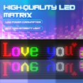thumbnail image 4 of Cartel LED programable FAHKNS 48x13 cm controlado por app Bluetooth, 4 of 7