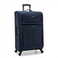 thumbnail image 6 of U.S. Traveler Anzio Rugged Fabric Expandable Luggage Set, Navy, 2-Piece (22"/30"), 6 of 11