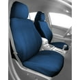 thumbnail image 2 of CalTrend Front Sport Buckets Tweed Seat Covers for 2015-2017 Chrysler 200 - CR170-04TA Blue Insert and Trim, 2 of 3