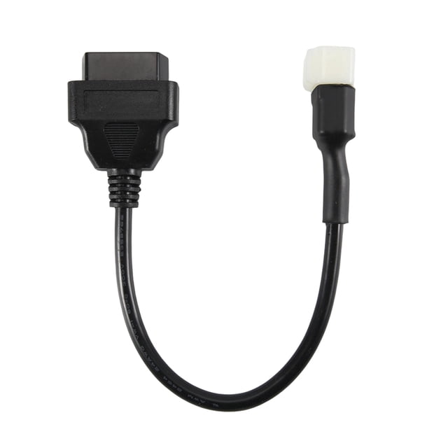Cable Adaptador de 6 Pines a OBD de 16 Pines, Conector de DeteccióN de Fallas de Motocicleta para