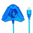 thumbnail image 1 of Cable adaptador conversor para PS2 a PC, Plug and Play, de 1 PC a 2 PS2 para WIN98 XP 7 8, 1 of 12