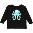 thumbnail image 3 of Inktastic Octopus Ocean Sea Creature Boys or Girls Long Sleeve Toddler T-Shirt, 3 of 5