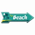 thumbnail image 1 of SignMission P-ARROW-999962 18 Po à la Plage Panneau Fléché, 1 of 4