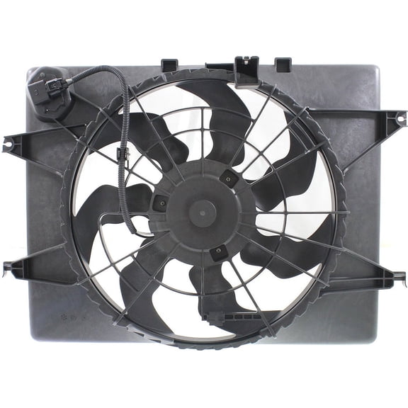 Cooling Fan Assembly Compatible with KIA OPTIMA 2011-2013 2.4L Engine