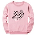 thumbnail image 4 of Pompotops Mode Femmes Pulls Décontractés Manches Longues Impression Amour Col Rond Tees Tops, 4 of 4