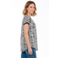 thumbnail image 3 of Woman Within Plus Size Knit Henley Tunic, 3 of 6