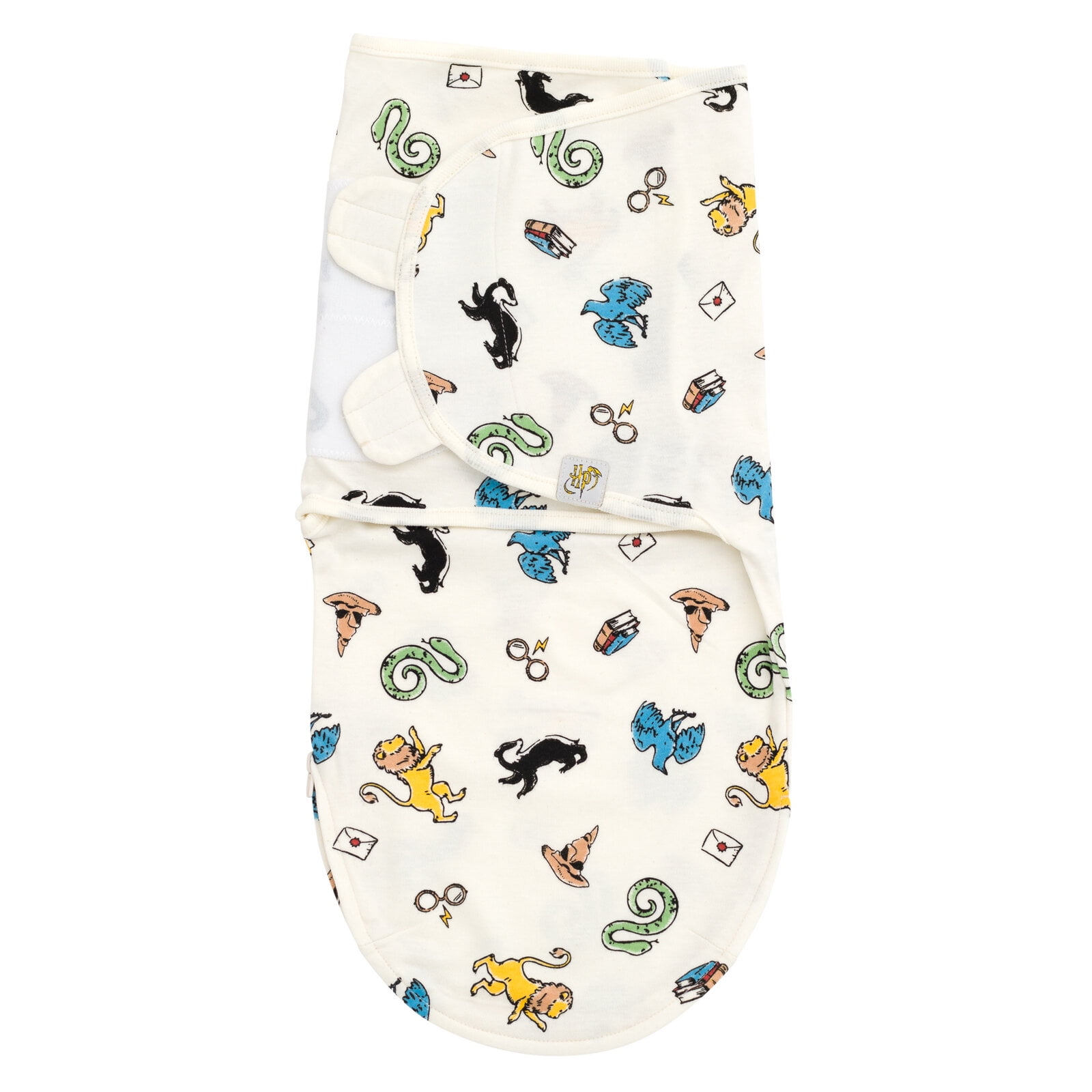 Harry Potter Hedwig Owl Newborn Baby Boys 3 Pack Swaddle Sacks Green / Maroon White 6-9 Months
