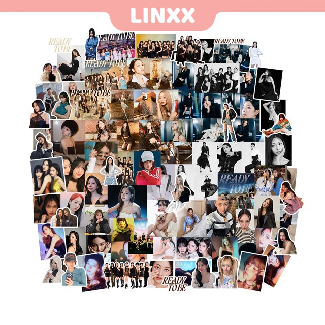 Pegatinas de Album de 96 Piezas Gao Jiahui Colección Idol Impermeable Tipo ZB242