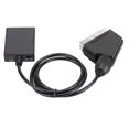 thumbnail image 2 of Adaptador de vídeo Plug Play de alta claridad, plástico, 1080p, rendimiento estable, Scart a HDMI compatible, 2 of 5