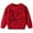 Red, variant on Bobifish Toddler Light Blue Crew Neck Sweater Red Cherry Applique Long Sleeve Soft Cute Kids Outdoor Activities & Home Wear Daily Knitted Pullover Top
