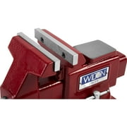 Wilton Tools 28818 4 1/2 Wide Jaw 4 Max Opening Swivel Utility Bench Vise, Red