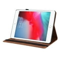 thumbnail image 2 of Allytech iPad mini 5 Case, iPad mini 4 Case, iPad mini 1 2 3 Case, Premium PU Leather Multi Angle Stand Auto Sleep Wake Protective Slim TPU Back Cover Case for Apple iPad mini 7.9-inch,Brown, 2 of 6