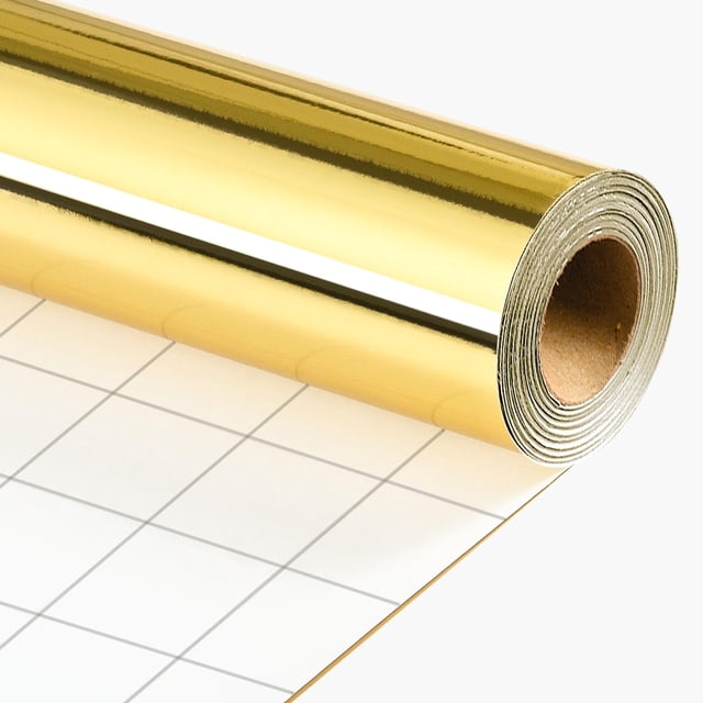 Rollo de Papel de Regalo Merture Dorado 43 cm x 20 m Metalizado Dorado