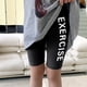 thumbnail image 1 of Odeerbi 4-14 Años Niñas Pantalones Cortos de Bicicleta Yoga Bermudas Pantalones Cortos Workout Dance Athletic Sports Pantalones Cortos Verano Cómodo Leggings Cartwheel Pantalones Cortos, 1 of 5
