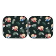 thumbnail image 7 of Daiia Baby Sloths Sleeping On The Christmas Ball 2PCS Car Windshield Sun Shade, Foldable Sun Shield for Car Front Window, Auto Sun Blocker Visor Protector Universal for Truck SUV Pickup-Medium, 7 of 7