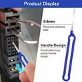thumbnail image 6 of CHZIMADE 41pcs Blue Flat Retractable Needles and Waterproof Case w/ Protective Bag, 6 of 6
