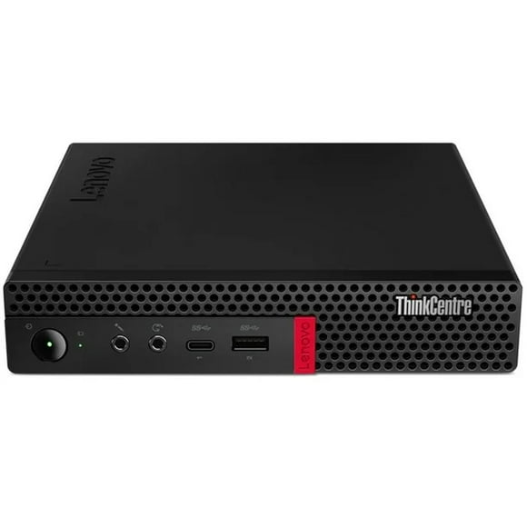 Refurbished - Lenovo ThinkCentre M630e Mini PC – Intel Core i5-8265U, 8GB RAM, 256GB SSD, Windows 11 Pro (Black) | Compact Business Desktop