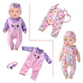 thumbnail image 6 of Baby Doll Clothes for 14-18 Inch Dolls 10-Piece Set Halloween Doll Costumes Christmas Gift for kid, 6 of 8