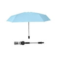 thumbnail image 3 of Clamp on Umbrella with Clamp Foldable Beach Umbrella for Fishing Patio Chair Blue, 3 of 8
