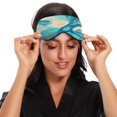 thumbnail image 4 of IAUYY Sleep Mask, Super Soft Eye Masks with Adjustable Strap, Lightweight Comfortable Blindfold,Perfect Blocks Light for Men Women Panoramic Abstract Painting, 4 of 7