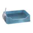 thumbnail image 4 of Bandeja de arena para perros Salvador orinal interior azul, 4 of 10