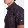 thumbnail image 4 of Birdie Bound Melange Print Golf Polo Shirt, Men's Sizes XS-4XLT, 4 of 5