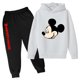 thumbnail image 3 of Conjunto de ropa de Minnie Mouse para niñas pequeñas con traje de otoño e invierno Conjunto de sudaderas con capucha de Mickey Mouse para niños pequeños Ropa para niños pequeños, 3 of 5