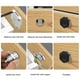 thumbnail image 1 of Tuya SmartLife APP Remote Control Smart Fingerprint Cabinet Drawer Strongbox Mailbox Electric Lock Black L30mm, 1 of 5