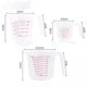 thumbnail image 3 of Transparent Graduated Kitchen Measuring Cup, Thickened Plastic Measuring Cup Set 250ml 500ml 1000ml, Kitchen Baking Measuring Cup(3PCS), 3 of 5