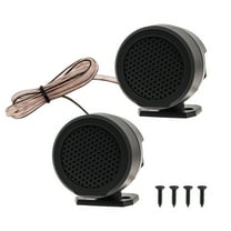 2PCS Dome Tweeters, 12V 500W High Efficiency Car Stereo Speakers, TP-006A Mini Dome Tweeter Speakers for Car Audio System Accessories