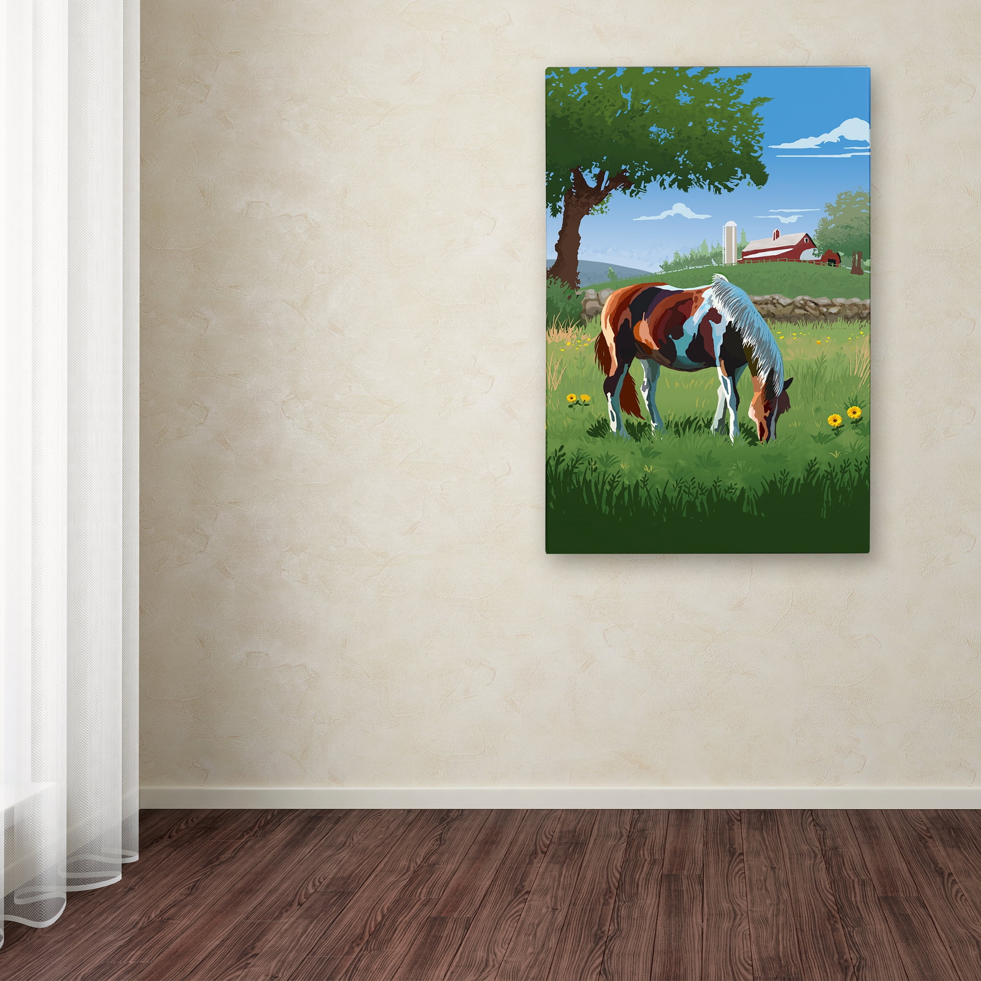 Trademark Fine Art 'Animal 77' Canvas Art by Lantern Press