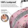 thumbnail image 5 of Lunch Bag Lunch Box for Women Reusable Insulated Lunch Bags,Water-Resistant Cherry Pattern Cooler Lunch Tote Bag, Large Capacity for Work Travel Picnic, 5 of 6