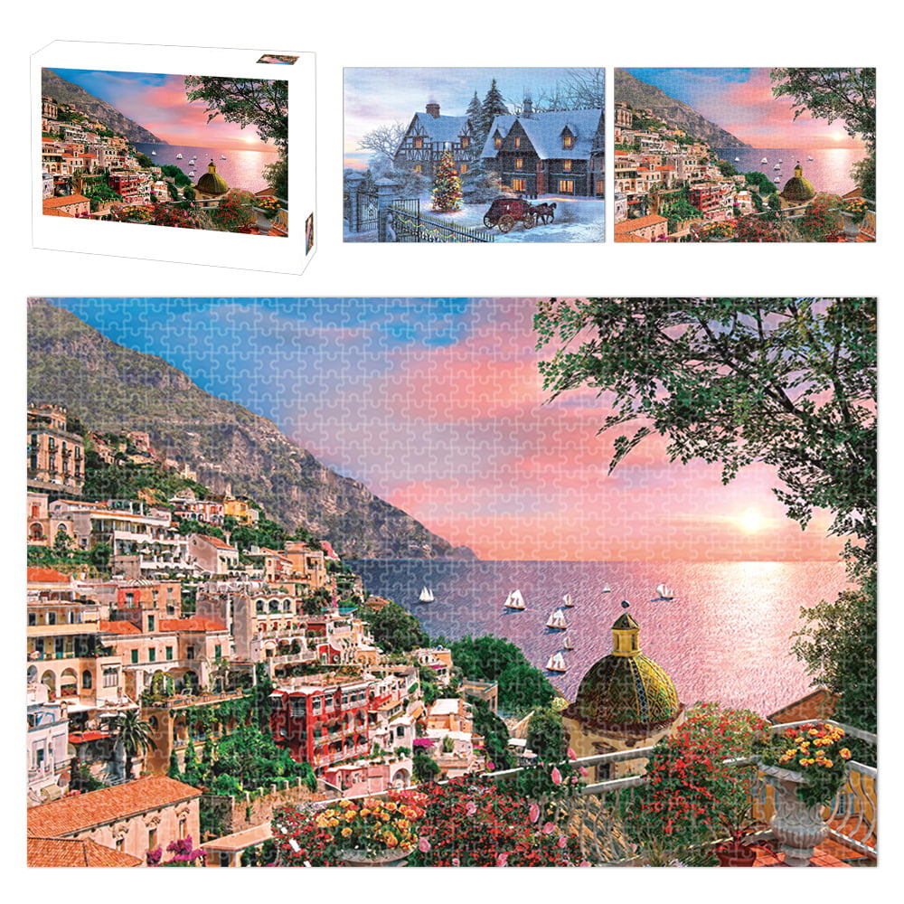 Ideal gift Pleasant Evening 1000 Piece DeLuxe Jigsaw Puzzle 