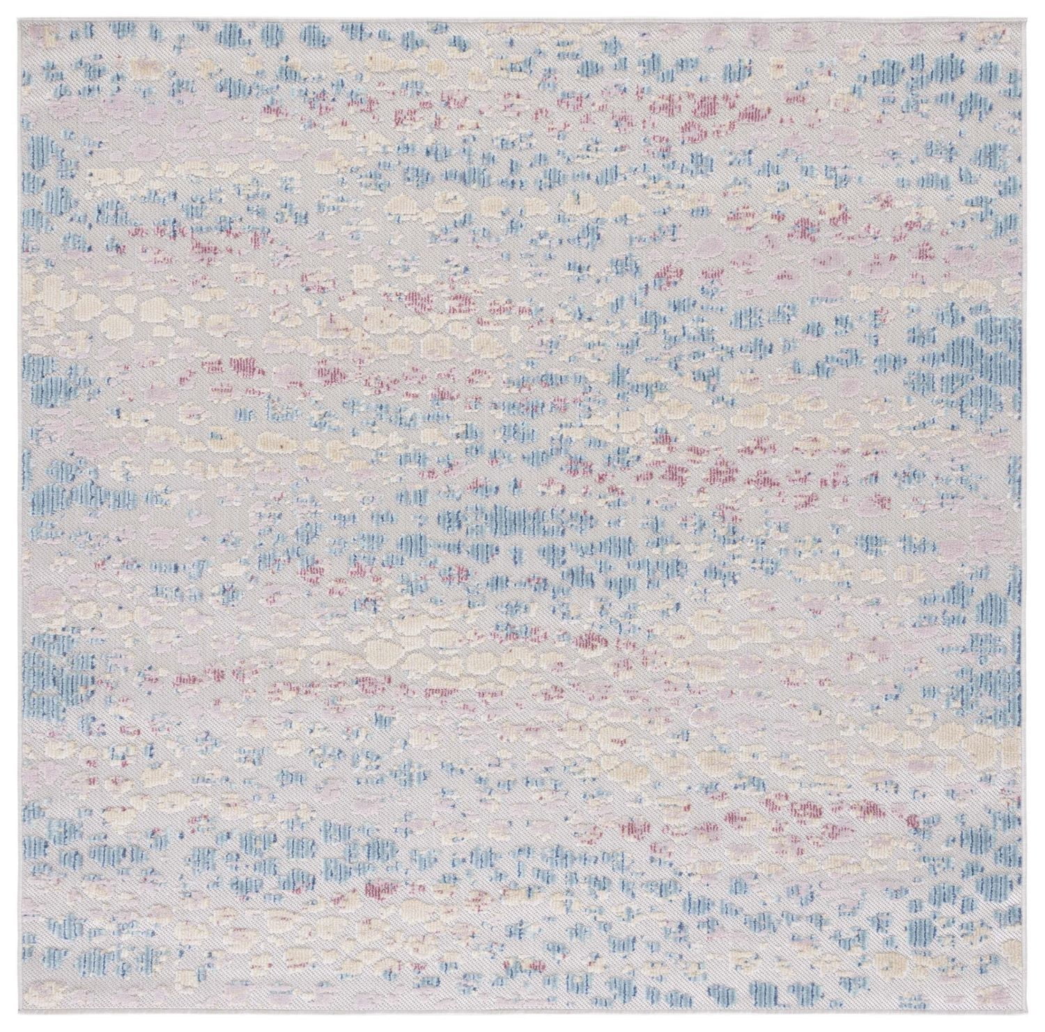 SAFAVIEH Cabana Lue Abstract Indoor/Outdoor Area Rug