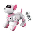 thumbnail image 2 of Robot Puppy Dog Toy Toys Robotic Pet Toy Remote Control for Toddlers Pink, 2 of 8
