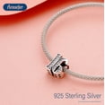thumbnail image 5 of NINGAN Sparkling S925 Clear Pave Number 16 Bead Charm for Women Moment Charm Bracelet, 5 of 6