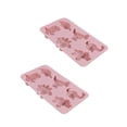 thumbnail image 1 of Molde de Silicona sweethay 2 Piezas Formas de Dinosaurio 6 Rejillas, 1 of 6