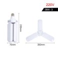 thumbnail image 1 of CAROOTU Deformable LED Garage Light Bulbs Ceiling Fixture Home Shop Workshop Lamp, 1 of 6