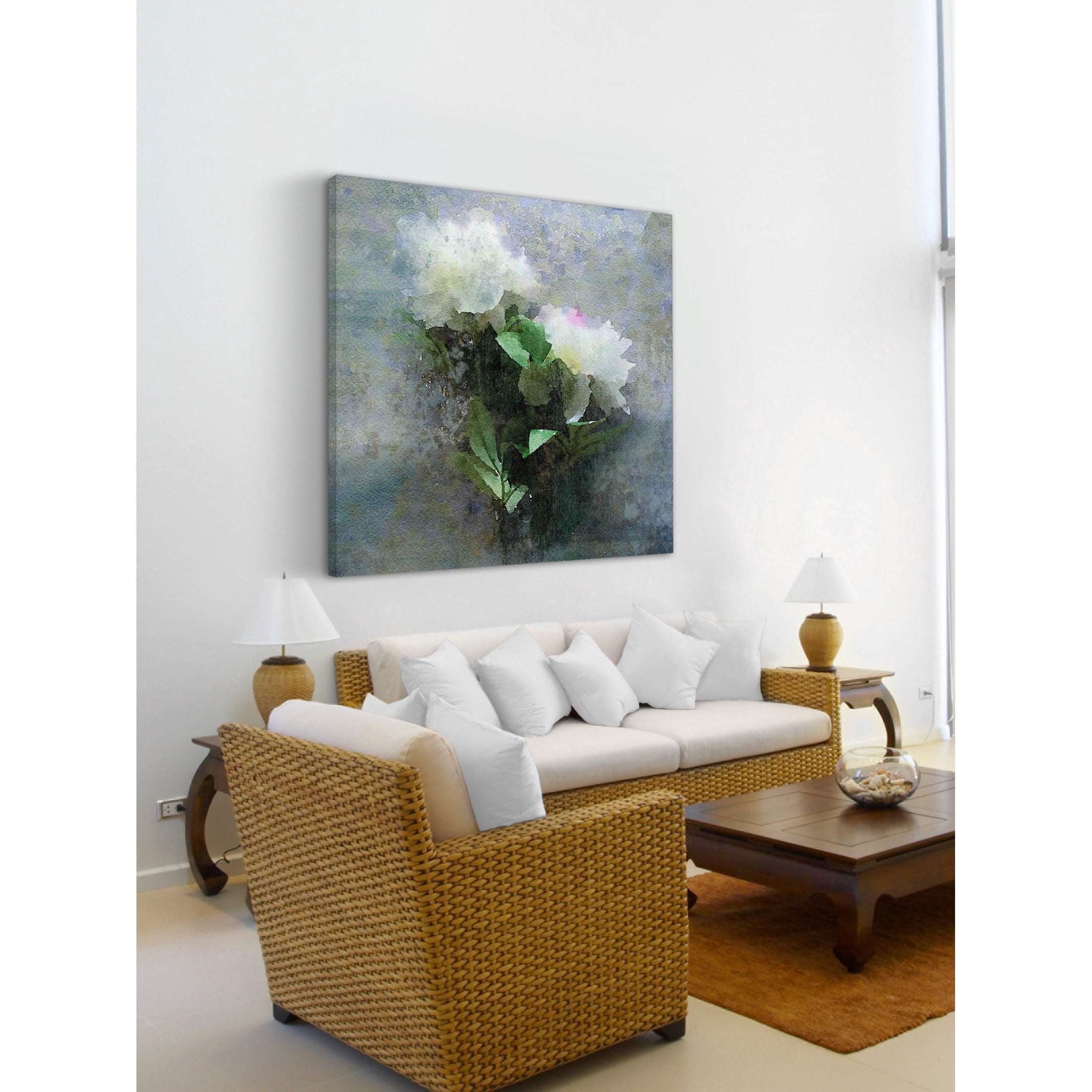 Marmont Hill - "Bright" by Irena Orlov Painting Print on Wrapped Canvas