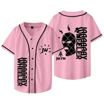 Jay Wheeler TRAPPii Tour Merch Jersey Summer Women Men Fashion Casual Short Sleeve T-shirts Baseball Jacket