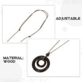 thumbnail image 5 of HOOWIFFY Boho Wooden Choker Necklace for Women, Assorted Colors, 1 Set, Perfect for Theme Parties and Casual Wear, 5 of 8