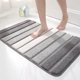 thumbnail image 1 of Alfombra de baño superabsorbente para baño y entrada - Alfombra antideslizante de secado rápido para ducha, dormitorio y salón | Moderna, 40 x 60 cm, 1 of 7