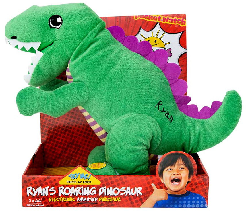 Ryan's World Roaring Dinosaur - Walmart 