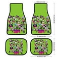 thumbnail image 2 of Invader Zim 4 Pcs Car Floor Mats Universal Fit Floor Mats Front & Rear Liners for Trucks Van SUV Auto, 2 of 8