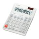 thumbnail image 1 of Calculadora de escritorio Casio DE-12E-WE con tecla de retroceso y diseño ergonómico, 1 of 1